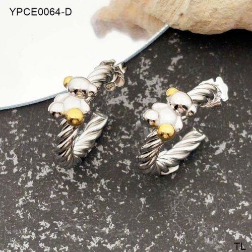 Stainless Steel TOU*S Earrings-SN240726-YPCE0064-D-18.8