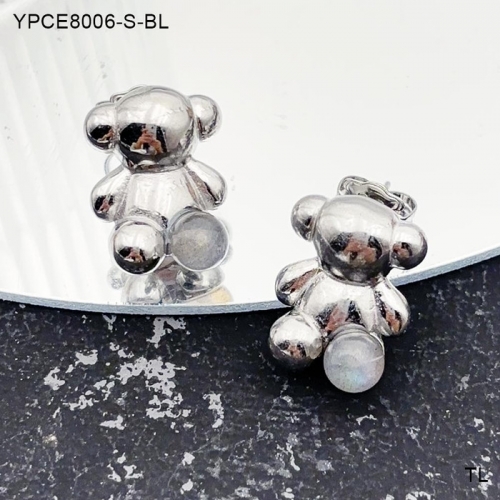 Stainless Steel TOU*S Earrings-SN240726-YPCE8006-S-BL-13