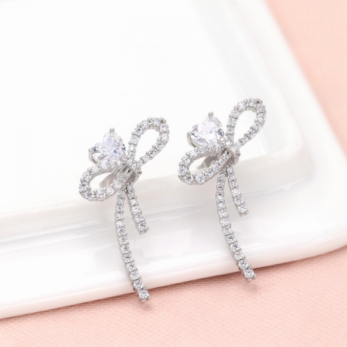 Stainless Steel Brand Earrings-HY240730-P10VFRF