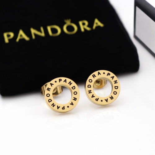 Stainless Steel Pandor*a Earrings-HY240730-P6LJBF