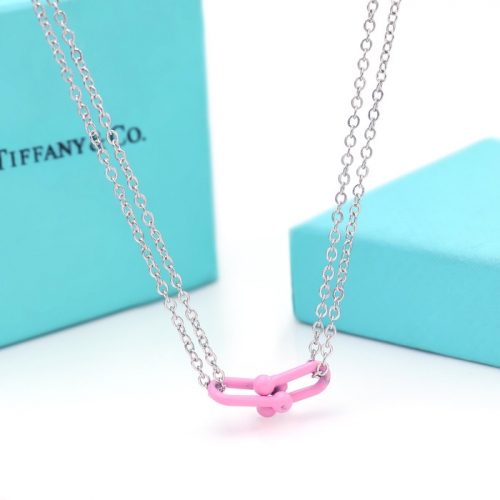 Stainless Steel Brand Necklace-HY240730-P16RRUI (2)