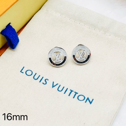 Stainless Steel Brand Earrings-ZN240730-P9.5XFII