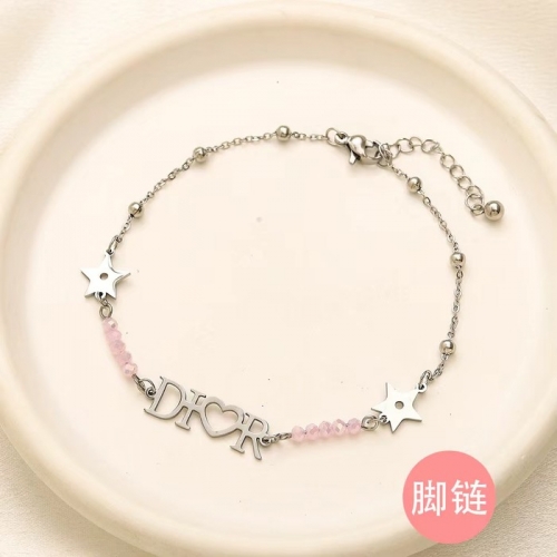 Stainless Steel Brand Anklet-YWA240808-P12BYUI (3)