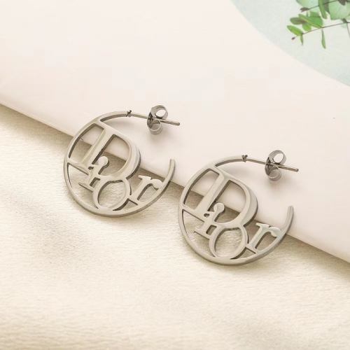 Stainless Steel Brand Earrings-YWA240808-P8.5BGOO (2)