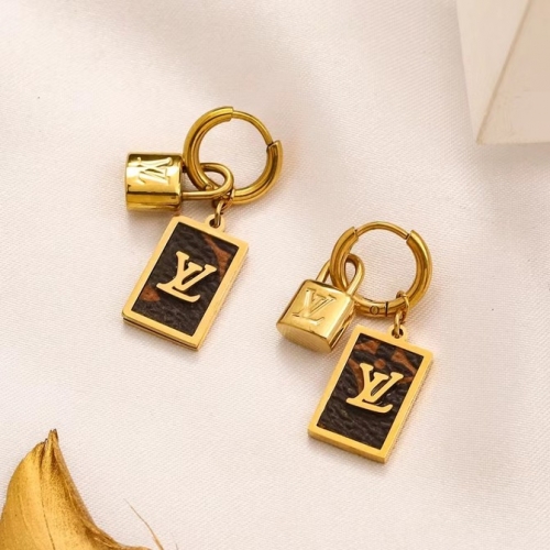 Stainless Steel Brand Earrings-YWA240808-P12BXXZ