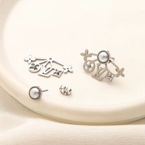 Stainless Steel Brand Earrings-YWA240808-P9.5JOOH (1)