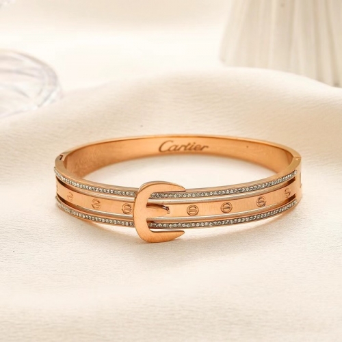 Stainless Steel Brand Bangle-YWA240808-P16VQWV (3)