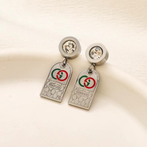 Stainless Steel Brand Earrings-YWA240808-P7OLZX (2)