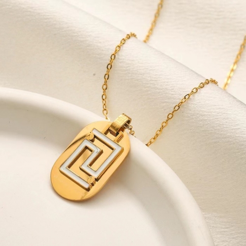 Stainless Steel Brand Necklace-YWA240808-P10OYTT (1)