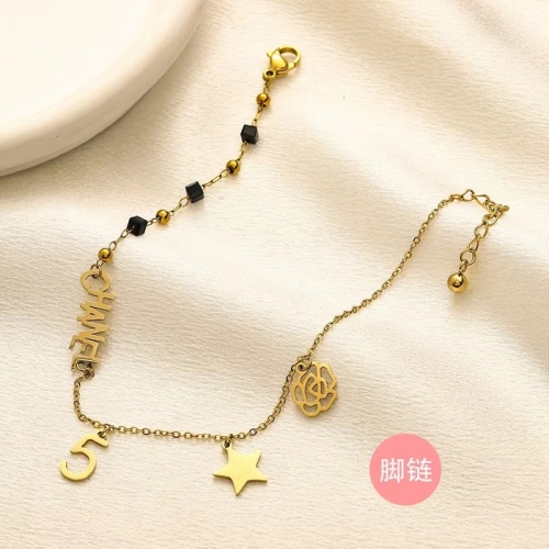 Stainless Steel Brand Anklet-YWA240808-P12NECC (1)