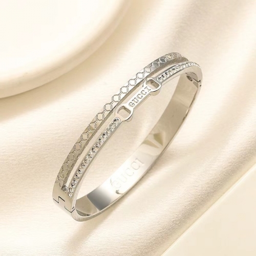 Stainless Steel Brand Bangle-YWA240808-P16IOLJ (2)