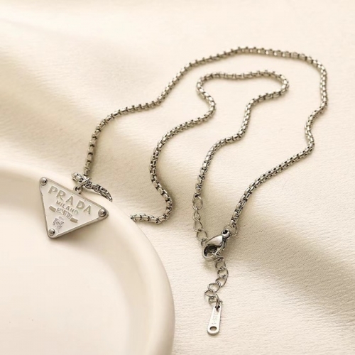 Stainless Steel Brand Necklace-YWA240808-P10.5UIYY (1)