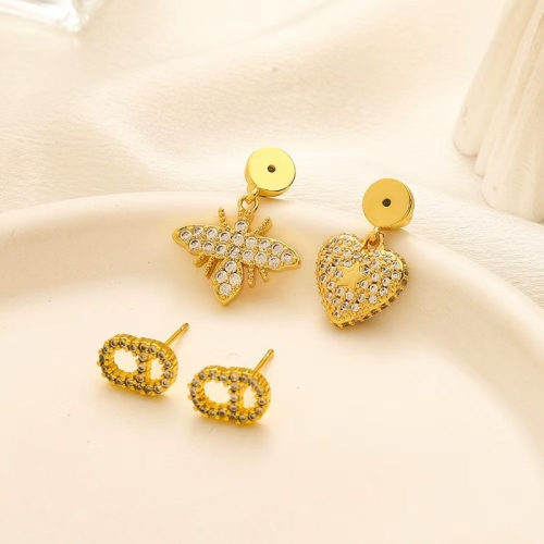 Copper Alloy Brand Earrings-YWA240808-P13OIYF