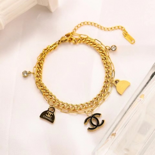 Stainless Steel Brand Bracelet-YWA240808-P13CIYY