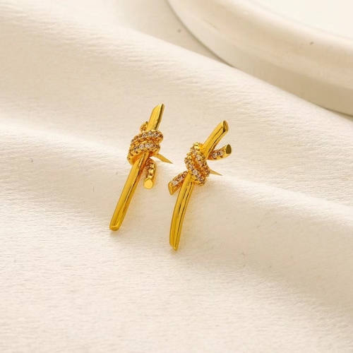 Copper Alloy Brand Earrings-YWA240808-P7.5VRED (1)