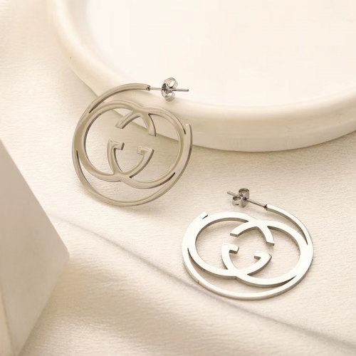 Stainless Steel Brand Earrings-YWA240808-P10IYTF (2)