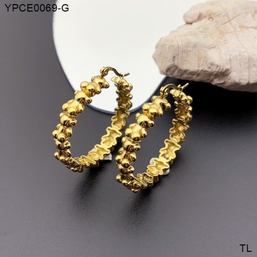 Stainless Steel TOU*S Earrings-SN240821-YPCE0069-G-20.1