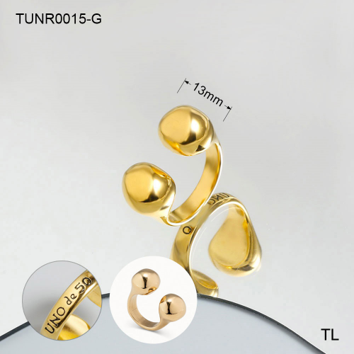 Stainless Steel uno de *50 Ring-SN230825-TUNR0015-G7.8.9-13.5