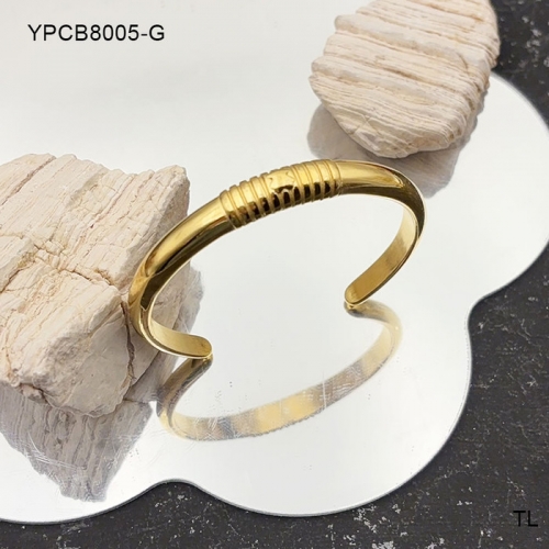 Stainless Steel Tou*s Bangle-SN240830-YPCB8005-G-22.8