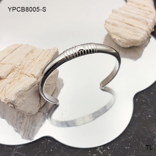 Stainless Steel Tou*s Bangle-SN240830-YPCB8005-S-20.2