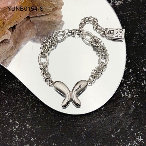 Stainless Steel Uno de* 50 Bracelet-SN240830-YUNB0154-S-15