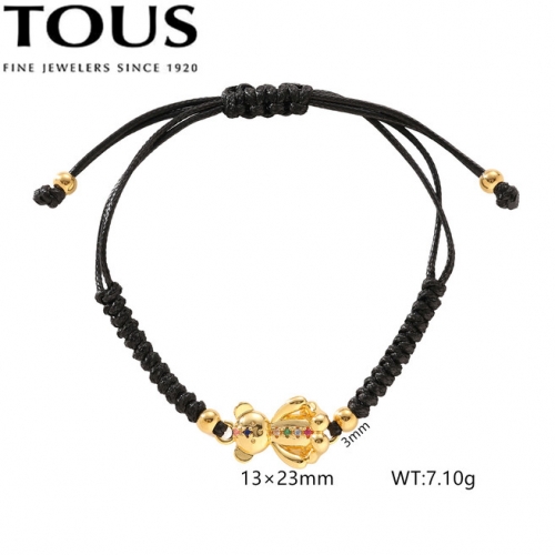 Stainless Steel TOU*S Bracelet-DY240906-SS-169G-243-17