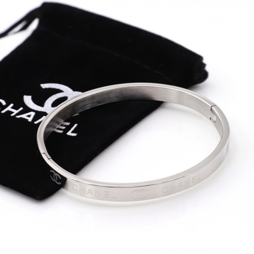 Stainless Steel Brand Bangle-HY240904-P9HIIM (1)