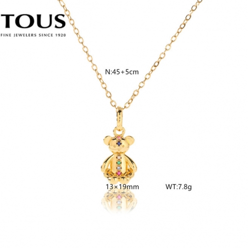 Stainless Steel TOU*S Necklace-DY240906-XL-266G-243-17