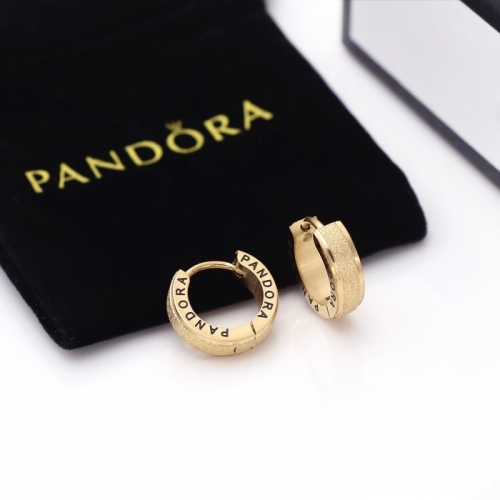 Stainless Steel Pandor*a Earrings-HY240904-P11VFTRA