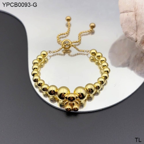 Stainless Steel Tou*s Bracelet-SN240911-YPCB0093-G-16.5