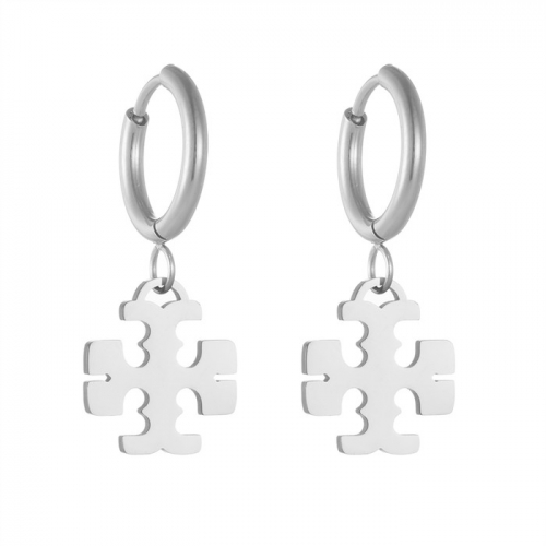 Stainless Steel Brand Earrings-HF240909-P8VYOO (2)