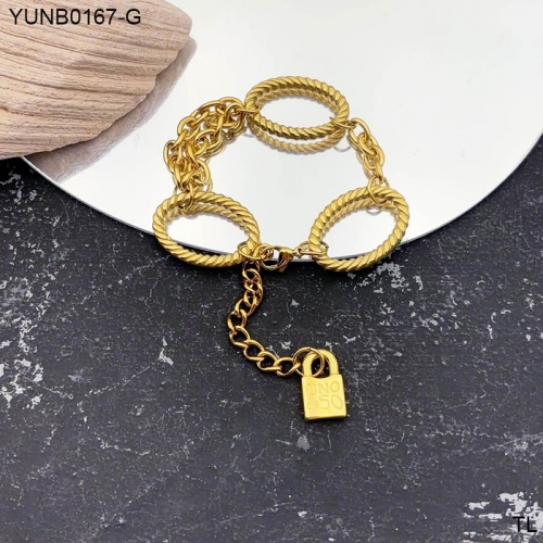 Stainless Steel Tou*s Bracelet-SN240911-YPCS0111-G-17.7