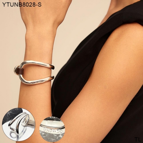 Stainless Steel Uno de *50 Bangle-SN240911-YTUNB8028-S-26.5