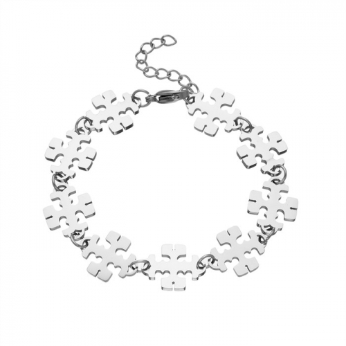 Stainless Steel Brand Bracelet-HF240909-P15BYOOL