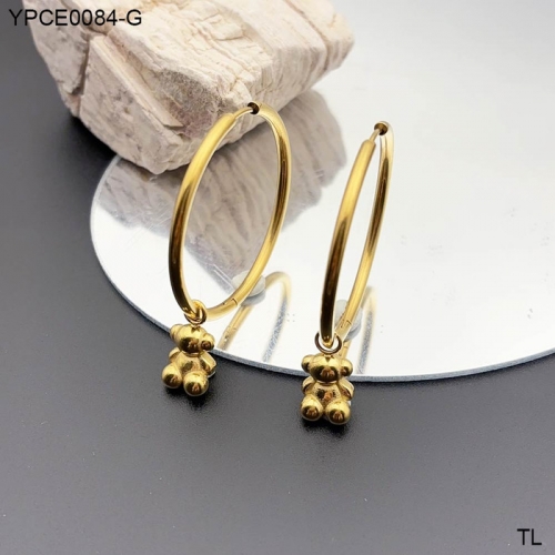 Stainless Steel Tou*s Earrings-SN240911-YPCE0084-G-16.7