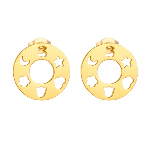 Stainless Steel Tou*s Earrings-HF240909-P8TQAX