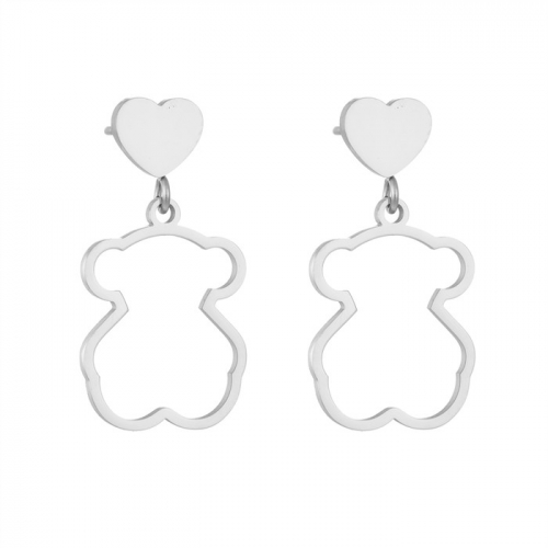 Stainless Steel Tou*s Earrings-HF240909-P7OLKDS (2)