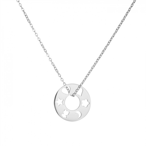 Stainless Steel Tou*s Necklace-HF240909-P5VYYR