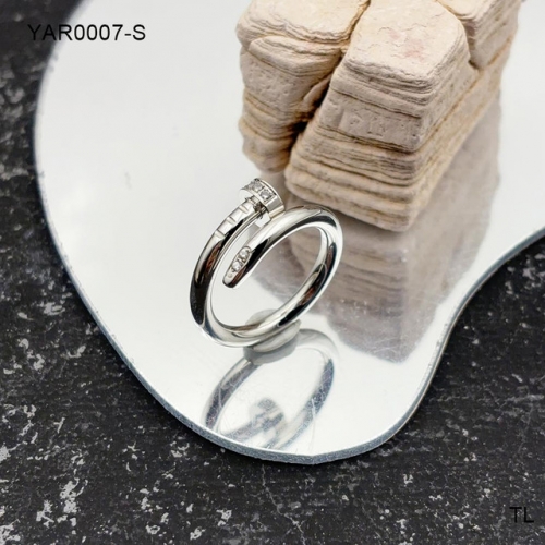 Stainless Steel Brand Ring-SN241103-YAR0007-S6.7.8-7.8