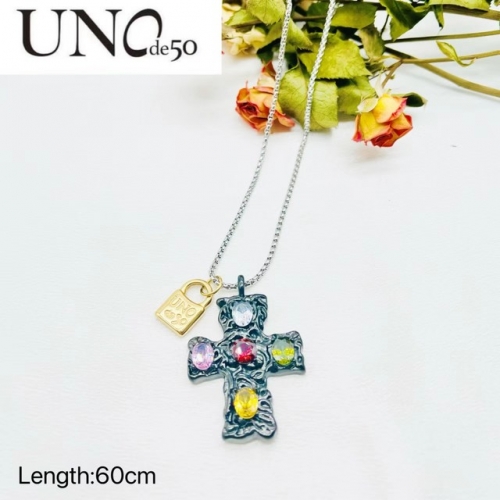 Stainless Steel Uno de* 50 Necklace-ZN241103-P22YCVG (3)