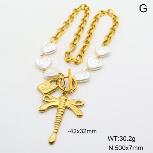 Stainless Steel Uno de* 50 Necklace-ZN241103-P20JIOL (3)