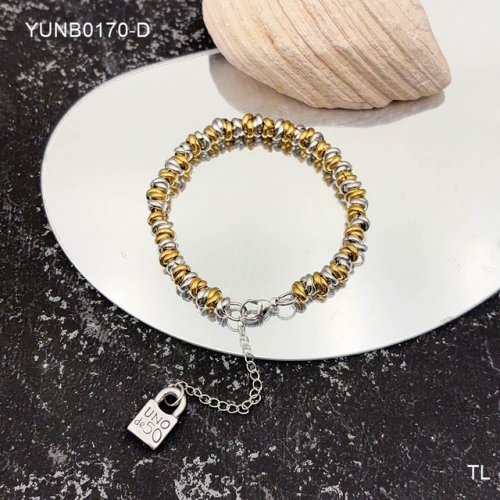 Stainless Steel UNO DE*50 Bracelet-SN241103-YUNB0170-D-16.5