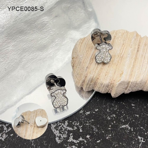 Stainless Steel Tou*s Earrings-SN241103-YPCE0085-S-13.5