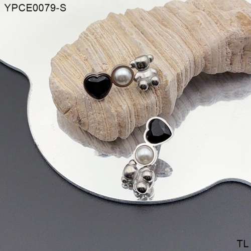 Stainless Steel Tou*s Earrings-SN241103-YPCE0079-S-13.9