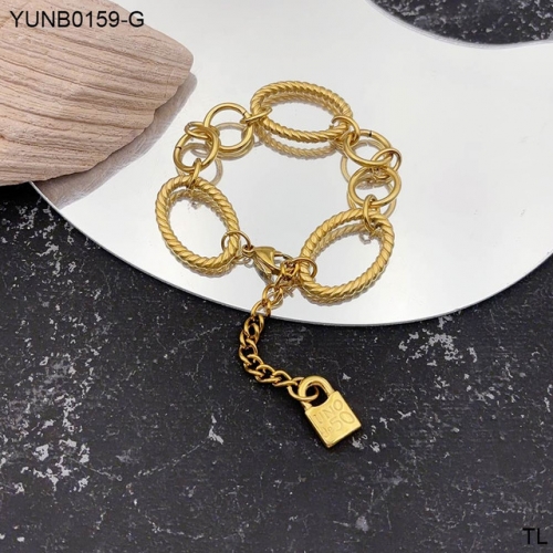 Stainless Steel UNO DE*50 Bracelet-SN241103-YUNB0159-G-16.6