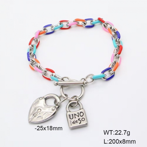 Stainless Steel Uno de* 50 Bracelet-ZN241103-P16UUIV (2)