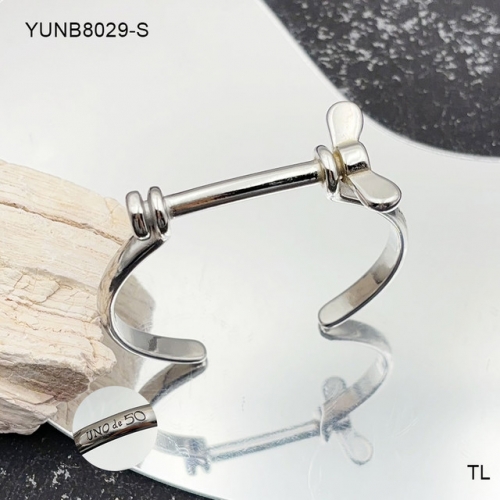 Stainless Steel UNO DE*50 Bangle-SN241103-YUNB8029-S-19.7