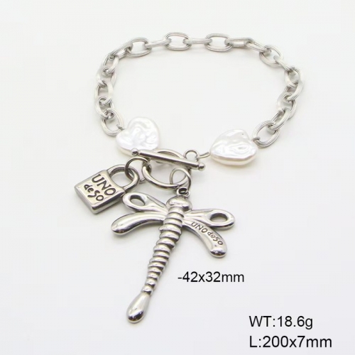 Stainless Steel Uno de* 50 Bracelet-ZN241103-P14GYOL (3)