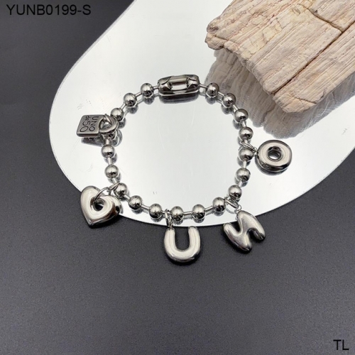 Stainless Steel Uno de *50 Bracelet-SN241118-YUNB0199-S-14