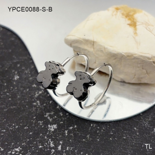 Stainless Steel Tou*s Earrings-SN241118-YPCE0088-S-B-20.5